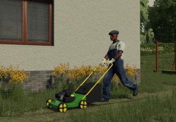 Hand Lawn Mower version 1.0.0.0 for Farming Simulator 2022