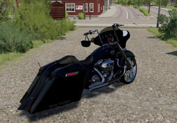 Harley Street Glide version 1.2.0.0 for Farming Simulator 2022 (v1.13.x)