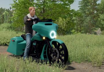 Harley Street Glide version 1.2.0.0 for Farming Simulator 2022 (v1.13.x)