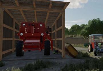 Harvester Shed version 1.0.0.0 for Farming Simulator 2022