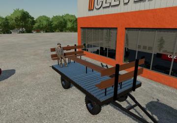 Hay Wagon With Seats version 1.0.0.0 for Farming Simulator 2022