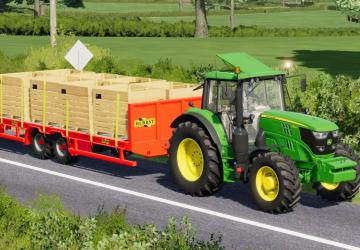 Herbst Flat Bed Trailer version 1.0.0.0 for Farming Simulator 2022