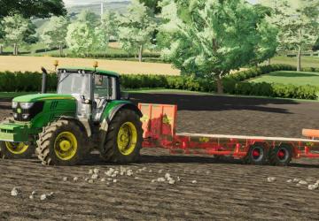 Herbst Flat Bed Trailer version 1.0.0.0 for Farming Simulator 2022