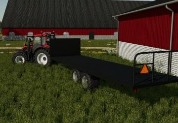 Homemade Bale Trailer version 1.0.0.0 for Farming Simulator 2022