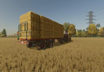 Homemade Bale Trailer version 1.0.0.0 for Farming Simulator 2022