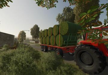 Homemade Bale Trailer version 1.0.0.0 for Farming Simulator 2022