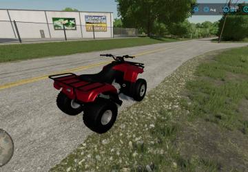 Honda Fourtrax version 1.0 for Farming Simulator 2022