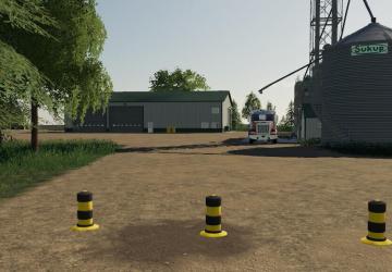 Hydraulic Bollard version 1.0.0.0 for Farming Simulator 2022