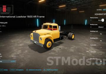 International Loadstar 1600 1965 AR Frame Truck v3.0.0.0 for Farming Simulator 2022 (v1.12x)