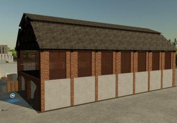Italian Barn version 1.0.0.0 for Farming Simulator 2022