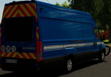 Iveco Daily Gendarmerie version 1.0.0.0 for Farming Simulator 2022