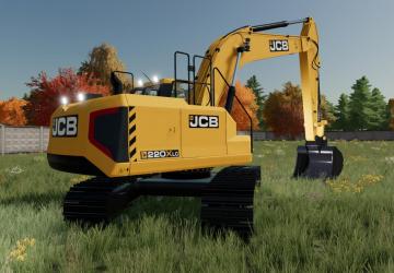 JCB 220X Excavator version 1.0.0.0 for Farming Simulator 2022 (v1.12x)