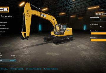 JCB 220X Excavator version 1.0.0.0 for Farming Simulator 2022 (v1.12x)