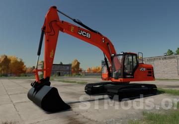 JCB 220X Excavator version 1.0.0.2 for Farming Simulator 2022 (v1.12x)