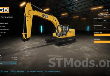 JCB 220X Excavator version 1.0.0.2 for Farming Simulator 2022 (v1.12x)