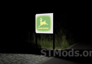 JD Light Sign version 1.0.1.2 for Farming Simulator 2022