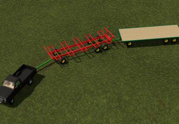John Deere 1275 Bale Wagons version 1.0.0.0 for Farming Simulator 2022