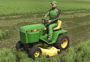 John Deere 330 Lawn Mower version 1.0.0.0 for Farming Simulator 2022