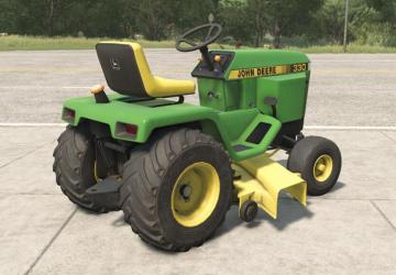John Deere 330 Lawn Mower version 1.0.0.0 for Farming Simulator 2022