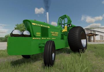 John Deere 4020 Pulling Tractor version 1.0.0.0 for Farming Simulator 2022