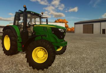 John Deere 6135M version 1.0 for Farming Simulator 2022 (v1.2.x)