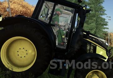 John Deere 6M Black Edition version 1.0.0.1 for Farming Simulator 2022