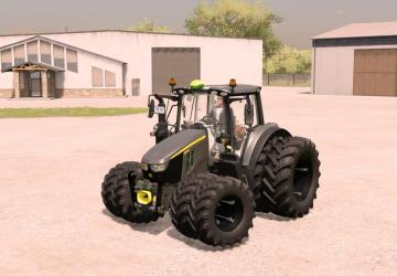 John Deere 6M Black Edition version 1.0.0.0 for Farming Simulator 2022
