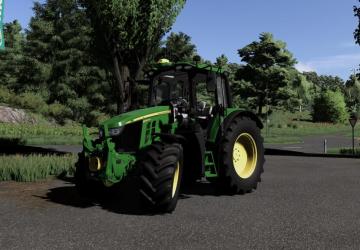 John Deere 6M Series version 1.0.0.0 for Farming Simulator 2022
