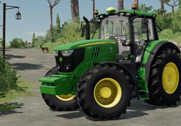 John Deere 6M Series version 1.0.0.0 for Farming Simulator 2022
