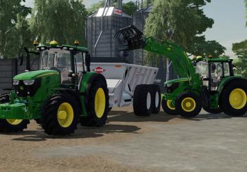 John Deere 6M Series version 1.2.0.0 for Farming Simulator 2022