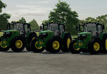 John Deere 6M Series version 1.2.0.0 for Farming Simulator 2022
