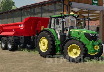 John Deere 6M Series version 1.3.0.0 for Farming Simulator 2022