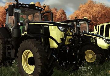 John Deere 6R Black Edition version 1.0.0.0 for Farming Simulator 2022