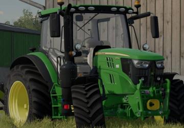 John Deere 6R version 1.3.0.0 for Farming Simulator 2022