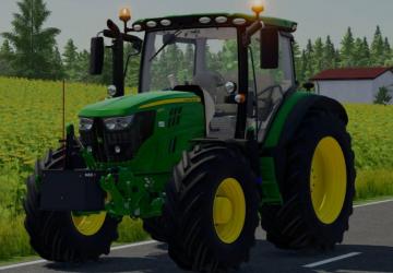 John Deere 6R version 1.3.1.0 for Farming Simulator 2022