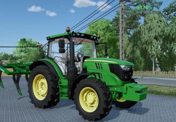 John Deere 6R Series version 1.0.0.0 for Farming Simulator 2022