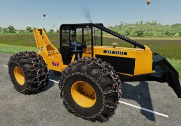 John Deere 740 Cable Skidder 4x4 version 1.0.0.0 for Farming Simulator 2022