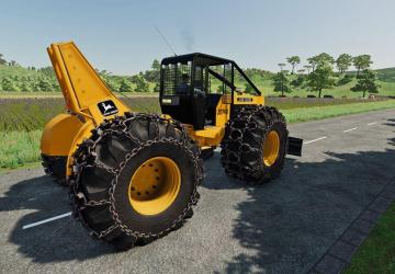 John Deere 740 Cable Skidder 4x4 version 1.0.0.0 for Farming Simulator 2022
