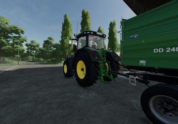 John Deere 7R Series 2018 version 1.0.0.0 for Farming Simulator 2022