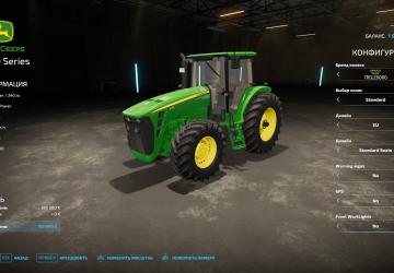 John Deere 8030 Series version 1.0.0.0 for Farming Simulator 2022 (v1.1x)