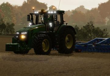 John Deere 8R 2016 version 1.0.0.2 for Farming Simulator 2022