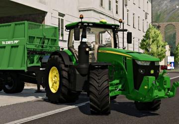 John Deere 8R version 1.0.0.0 for Farming Simulator 2022