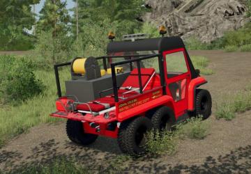 John Deere Gator With Medical Bed And Pump v1.0.0.0 for Farming Simulator 2022
