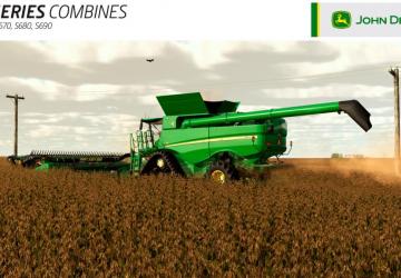 John Deere S600 Series Combines version 1.0.0.0 for Farming Simulator 2022