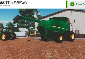 John Deere S600 Series Combines version 1.0.0.0 for Farming Simulator 2022