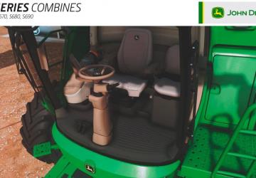 John Deere S600 Series Combines version 1.0.0.0 for Farming Simulator 2022
