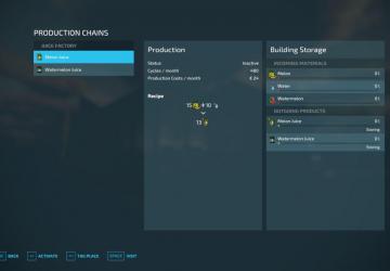 Juice factory version 1.0.0.0 for Farming Simulator 2022