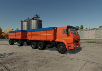 Kamaz 45143 version 1.0 for Farming Simulator 2022 (v1.14.x)