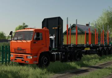 KamAZ-6460 version 1.0.0.0 for Farming Simulator 2022 (v1.13.x)