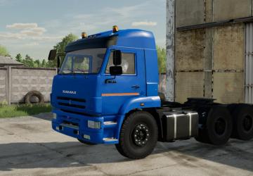 KamAZ-6460 version 1.0.0.0 for Farming Simulator 2022 (v1.13.x)